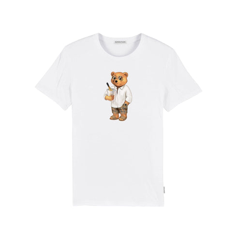 BARON FILOU T-shirt T-shirt Uomo in cotone organico Bianco P24-BARON FILOUFIL79TS-WHITE-XS - Francavilla Moda